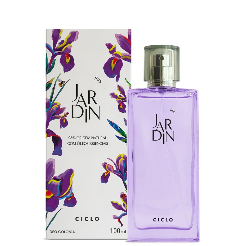 Perfume de íris: perfumes com a nota de íris para acrescentar à wishlist 7 Perfume Jardin Íris de Ciclo Cosméticos