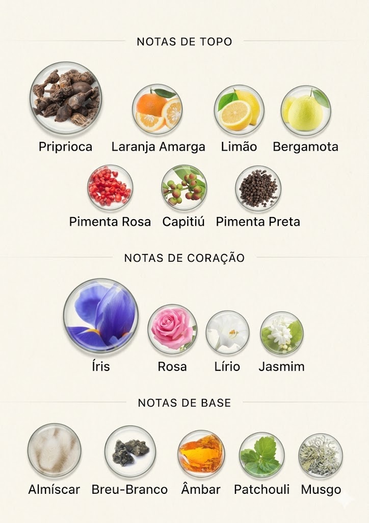 Perfume de íris: perfumes com a nota de íris para acrescentar à wishlist 15 505 Íris Priprioca de Natura
