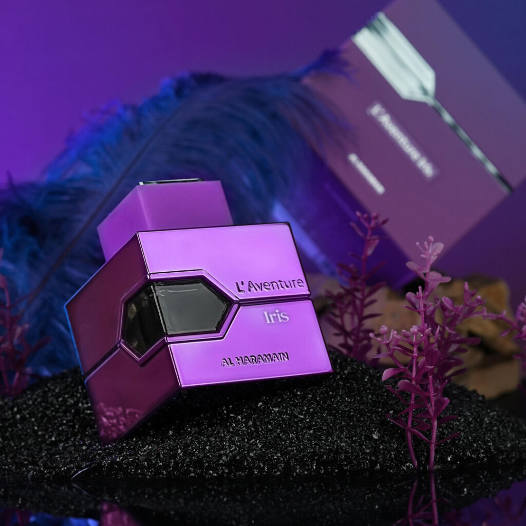 Perfume de íris: 15 perfumes com a nota de íris para acrescentar à wishlist 33 Perfume L'Aventure Iris de Al Haramain