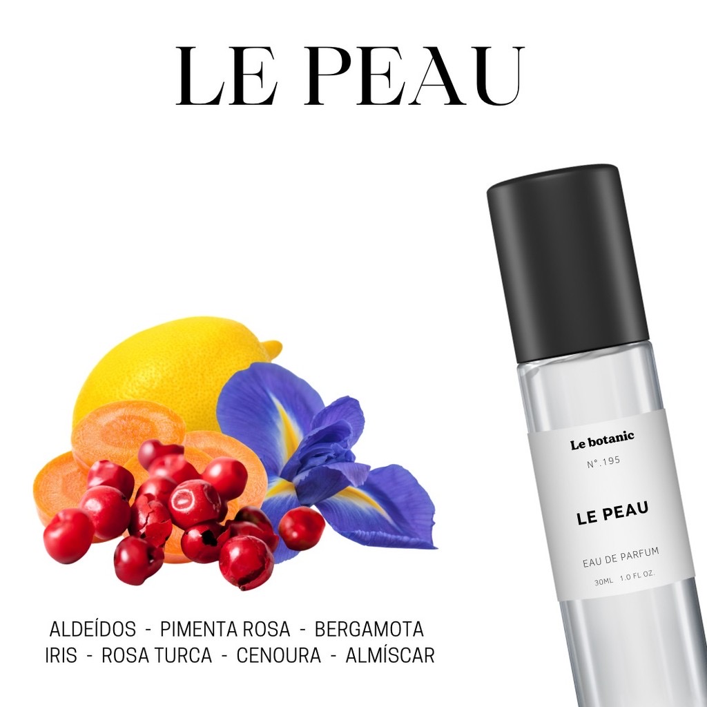 Notas do perfume Le Peau Le botanic