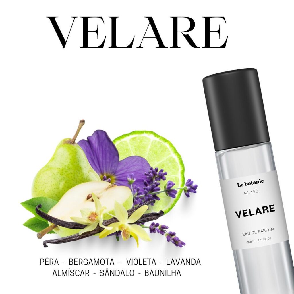 Notas do perfume Velare Le botanic