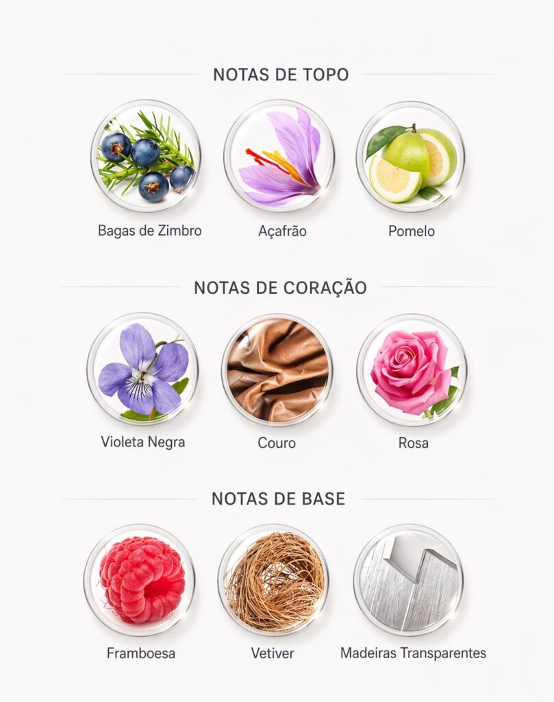 Notas do perfume By Saffron Maison Alhambra 