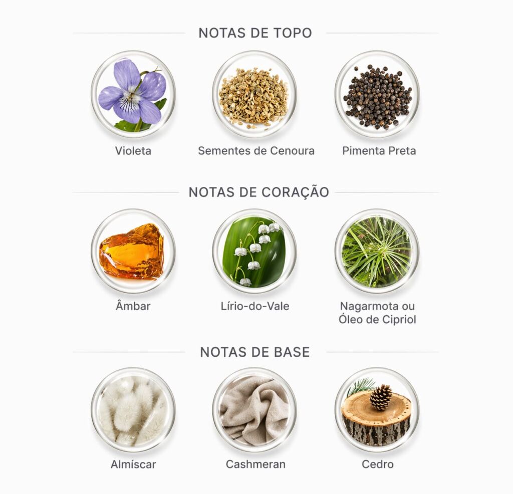 Notas do perfume Granado Aurora