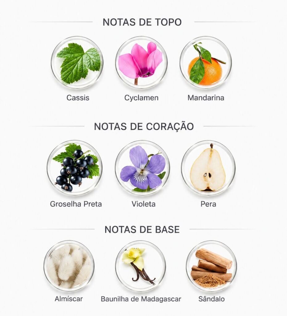 Notas do perfume Dolce Violet Dolce&Gabbana