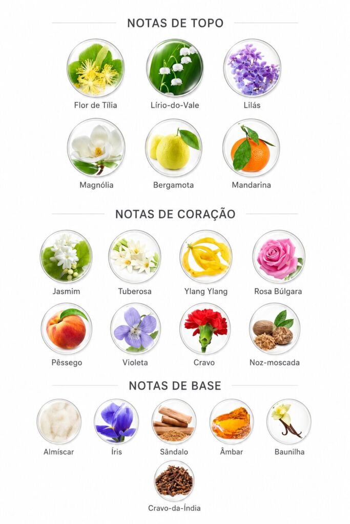 Notas olfativas do perfume 5th Avenue de Elizabeth Arden