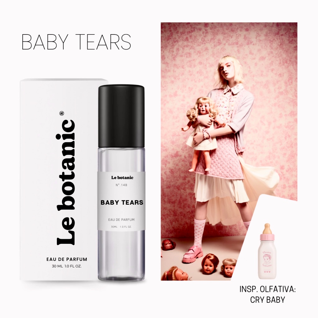 Perfume Baby Tears Le botanic inspirado em Cry Baby Perfume Milk de Melanie Martinez 