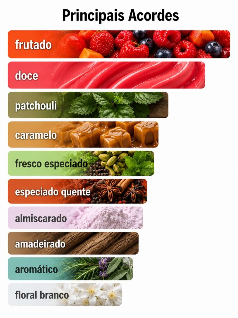 Acordes do perfume Odyssey Candee Armaf