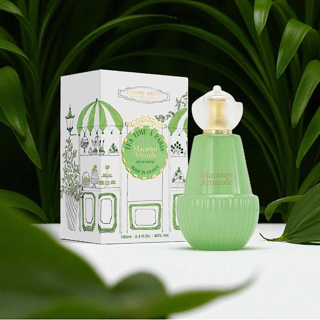 Perfumes lactônicos: 10 opções de perfume com nota de leite 17 Perfume Tea Time à Paris Macaron Amande de Jeanne Arthes
