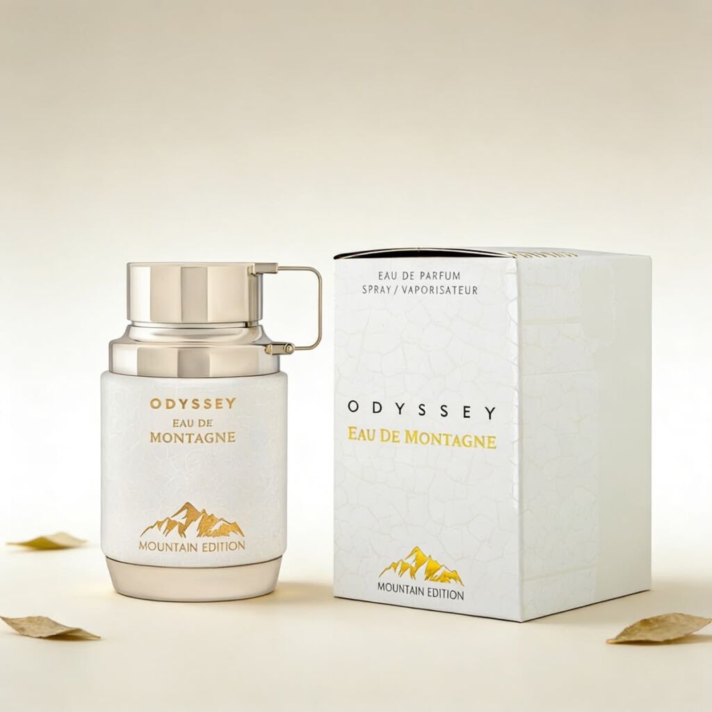 Perfumes lactônicos: 10 opções de perfume com nota de leite 2 Perfume Odyssey Eau de Montagne Armaf