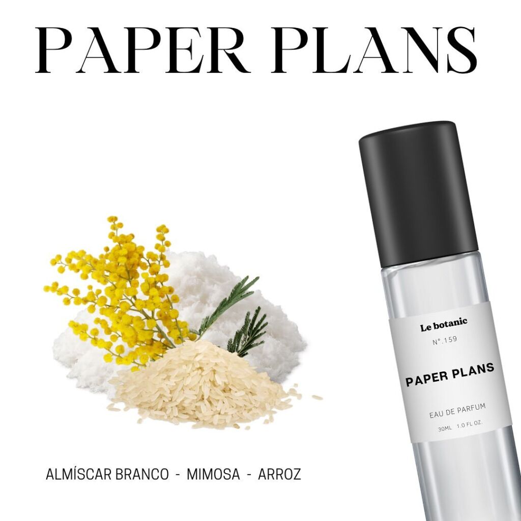 Sobre o perfume Paper Plans da Le botanic 2 Paper Plans Le Botanic
