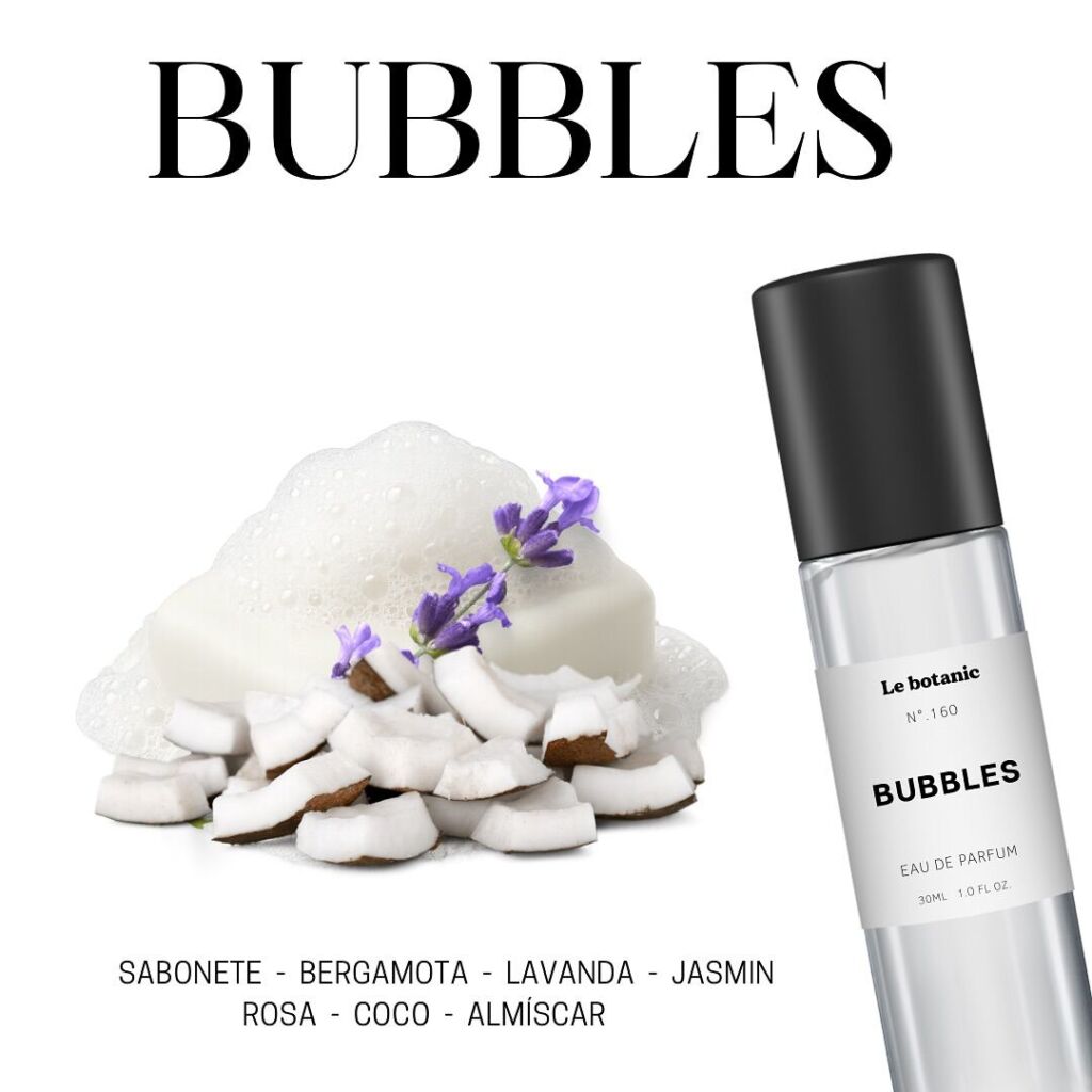 Opiniões sobre Bubbles Le botanic 3 Destaques da pirâmide olfativa de Bubbles Le botanic