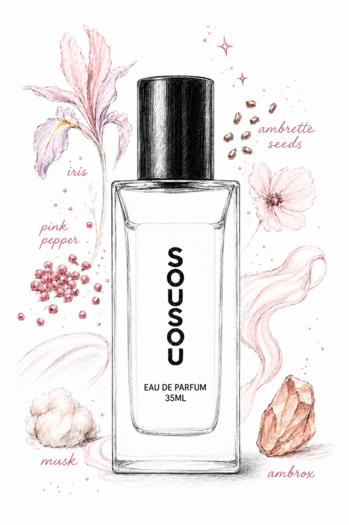 Resenha▪️Perfume Glossy Sousou (contratipo de Glossier You) 2 Perfume Glossy Sousou inspirado em Glossier You