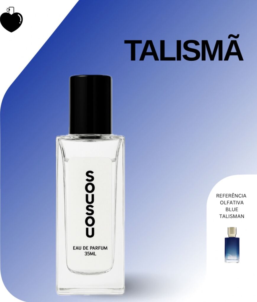 Perfume contratipo Sousou inspirado em Blue Talisman