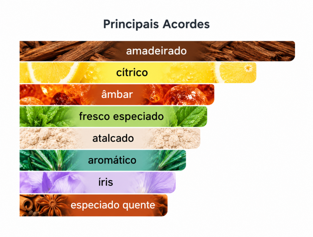 Lista de perfumes Granado 25 Acordes do perfume Expedição Granado
