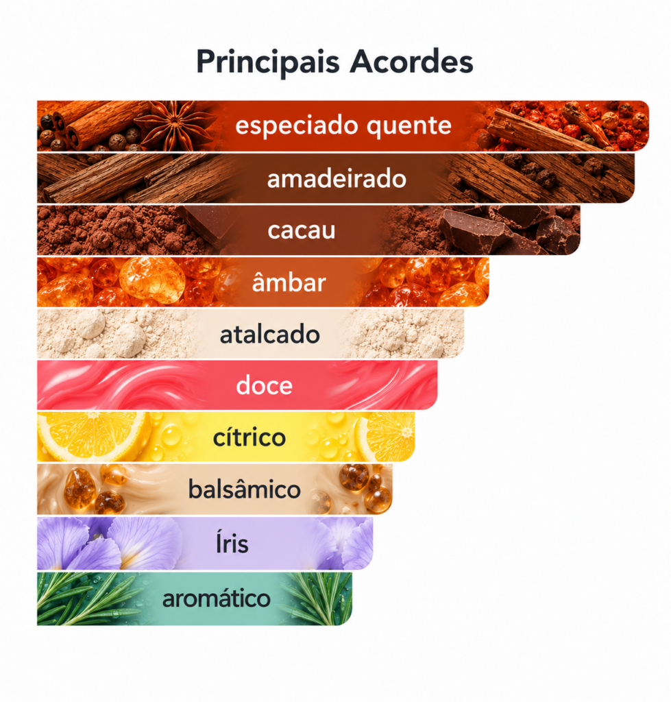 Lista de perfumes Granado 28 Notas olfativas do perfume Fervo Intenso Granado