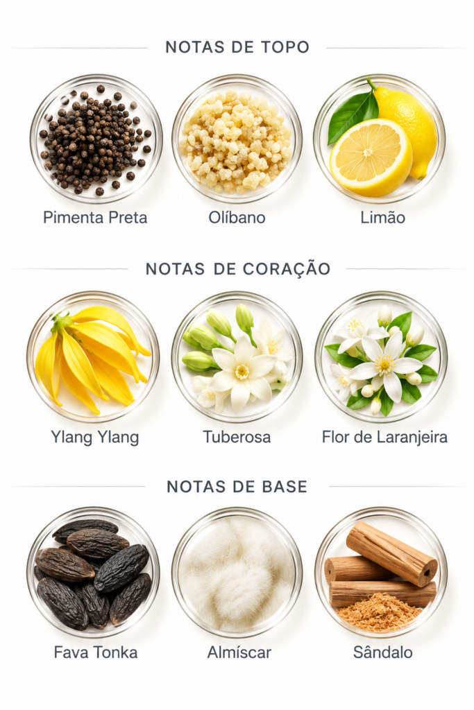 Lista de perfumes Granado 51 Notas olfativas do perfume Madrepérola Granado