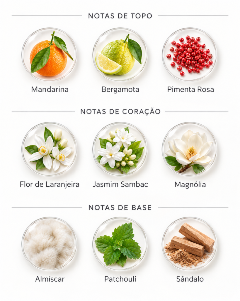 Lista de perfumes Granado 48 Notas olfativas do perfume Jardim Real Granado
