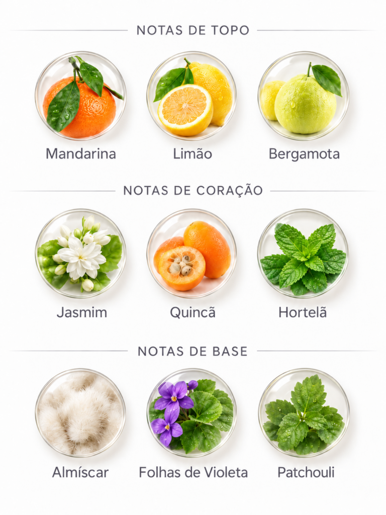 Lista de perfumes Granado 12 Pirâmide olfativa perfume Citrus Brasilis Granado