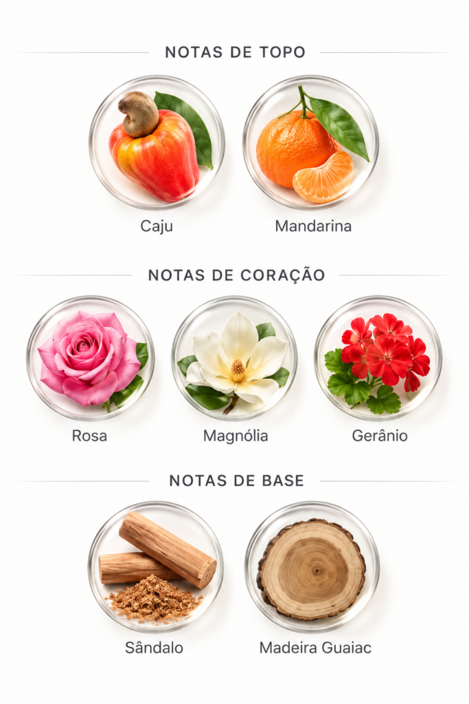 Lista de perfumes Granado 18 Notas olfativas do perfume Époque Tropical Granado