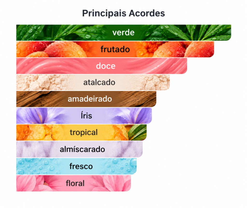 Lista de perfumes Granado 70 Acordes do perfume Yes, Nós Temos Banana Granado